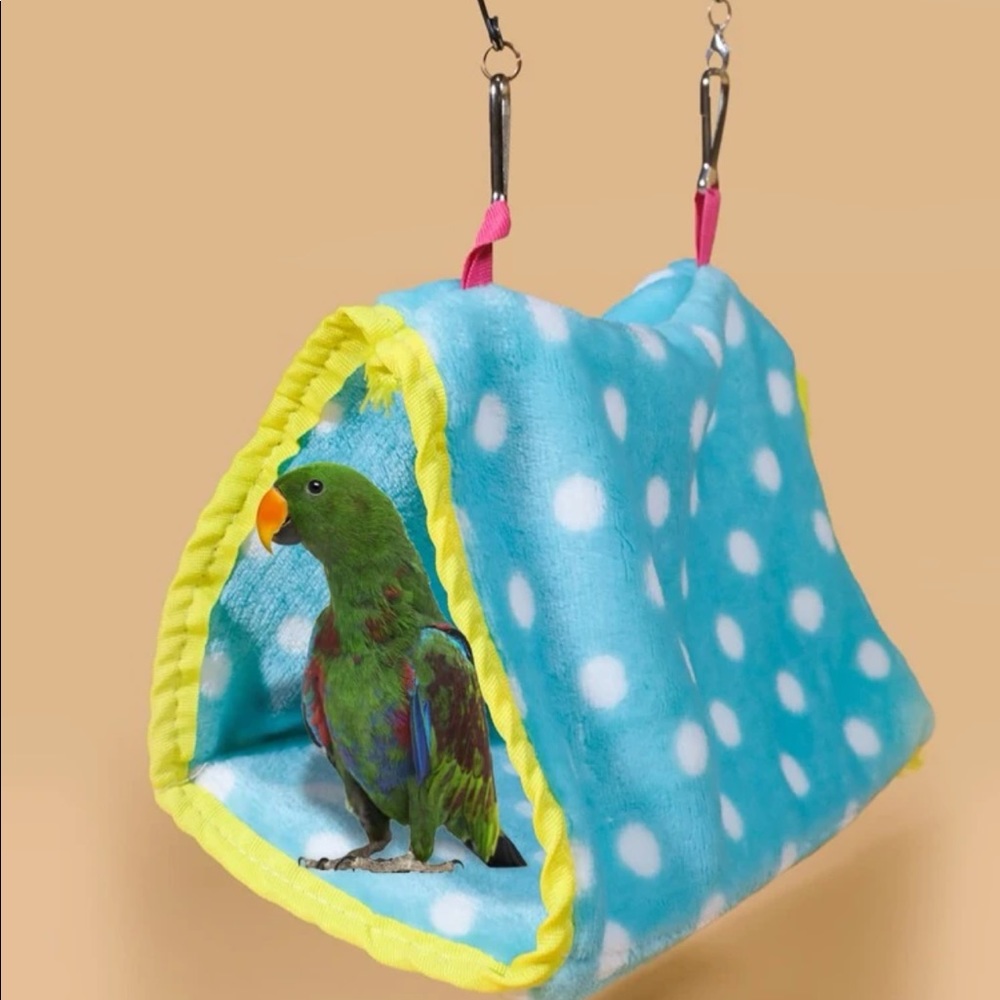 Polka Dot Lattern Pet Hammock 🦜